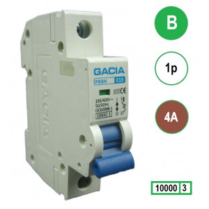 GACIA PB8H-1B04 inst. 1p B4 10kA