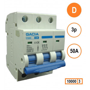 GACIA PB8H-3D50 inst. 3p D50 10kA