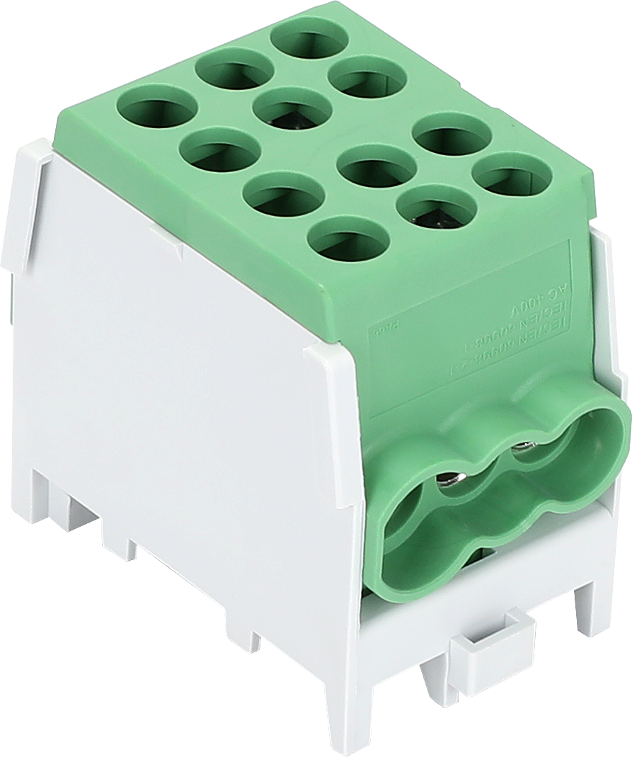 Schotman Elektro B.V. - SEP HDB-25/16 hoofdleidingaftakklem HLAK 1x25mm2-2x16mm2 groen