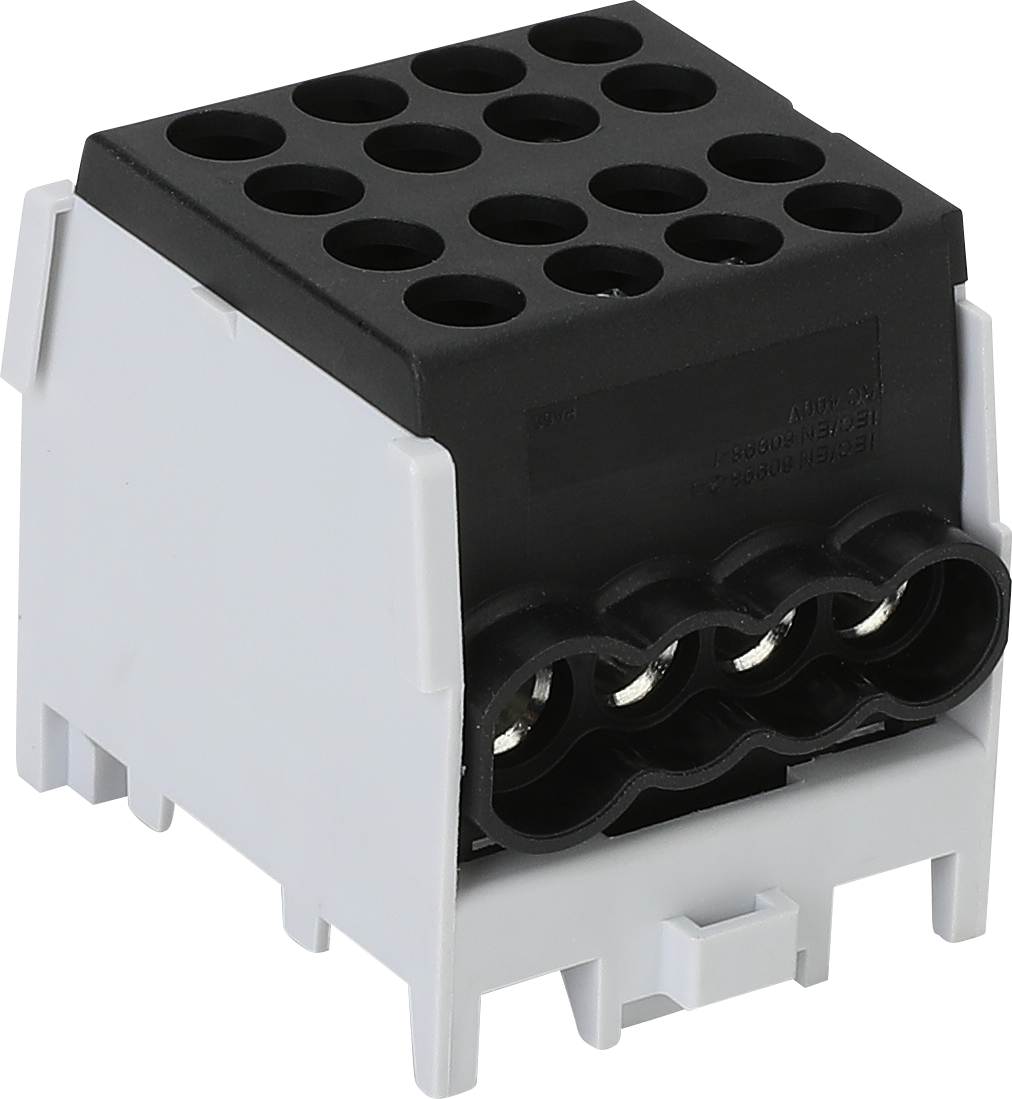 Schotman Elektro B.V. - SEP HDB-25/16 hoofdleidingaftakklem HLAK 1x25mm2-3x16mm2 zwart