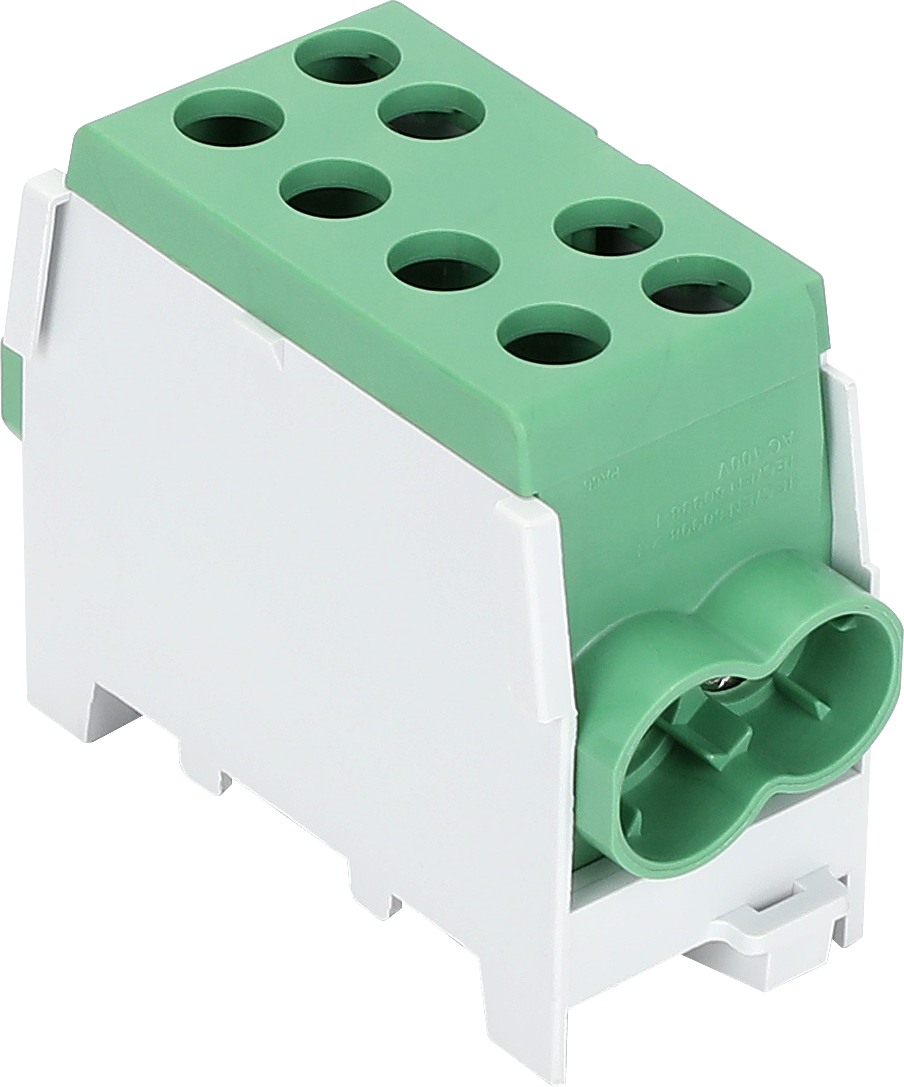 Schotman Elektro B.V. - SEP HDB-35/25 hoofdleidingaftakklem HLAK 1x35mm2-1x25mm2 groen