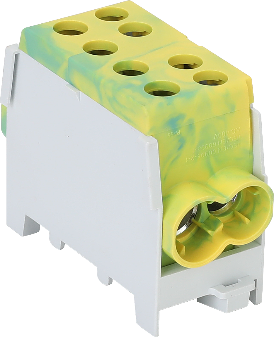 Schotman Elektro B.V. - SEP HDB-35/25 hoofdleidingaftakklem HLAK 1x35mm2-1x25mm2 geel/groen