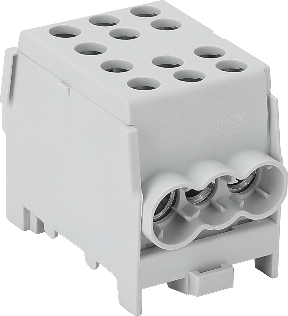 Schotman Elektro B.V. - SEP HDB-35/25 hoofdleidingaftakklem HLAK 1x35mm2-2x25mm2 grijs