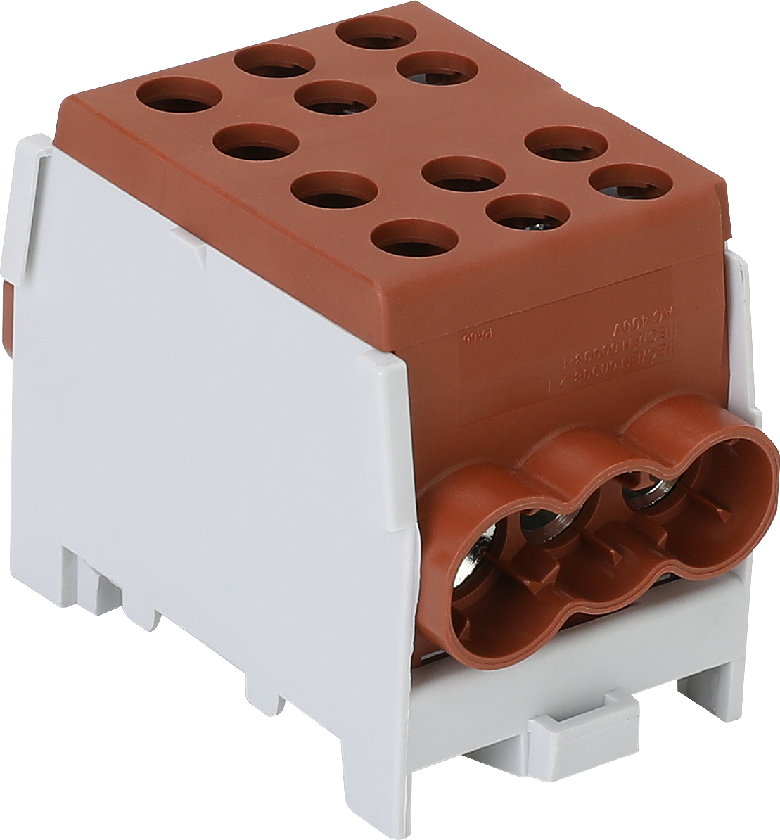 Schotman Elektro B.V. - SEP HDB-35/25 hoofdleidingaftakklem HLAK 1x35mm2-2x25mm2 bruin