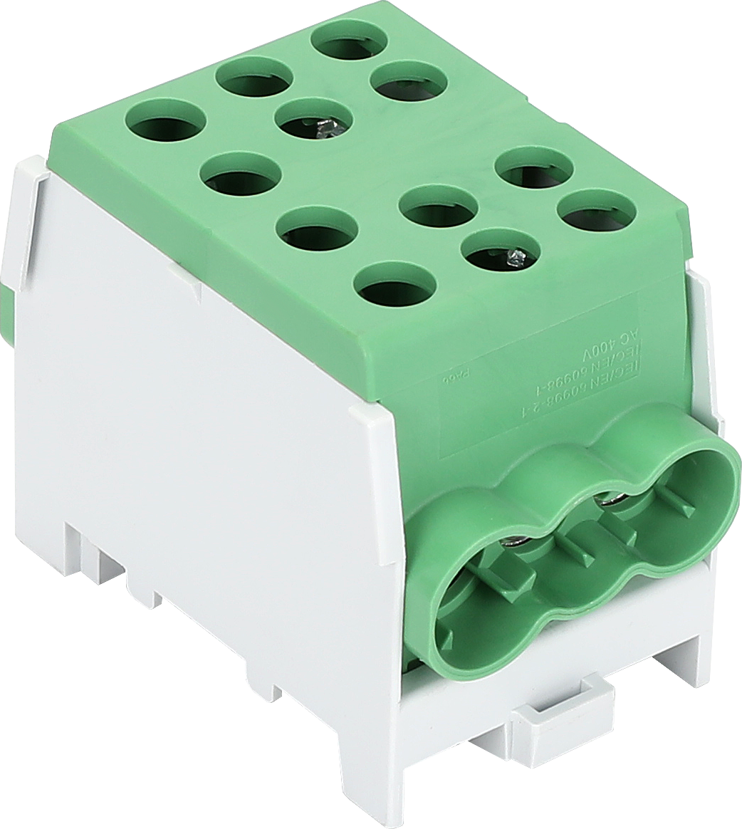 Schotman Elektro B.V. - SEP HDB-35/25 hoofdleidingaftakklem HLAK 1x35mm2-2x25mm2 groen
