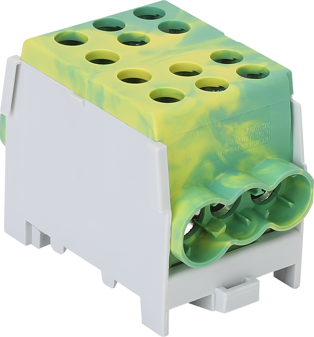 Schotman Elektro B.V. - SEP HDB-35/25 hoofdleidingaftakklem HLAK 1x35mm2-2x25mm2 geel/groen