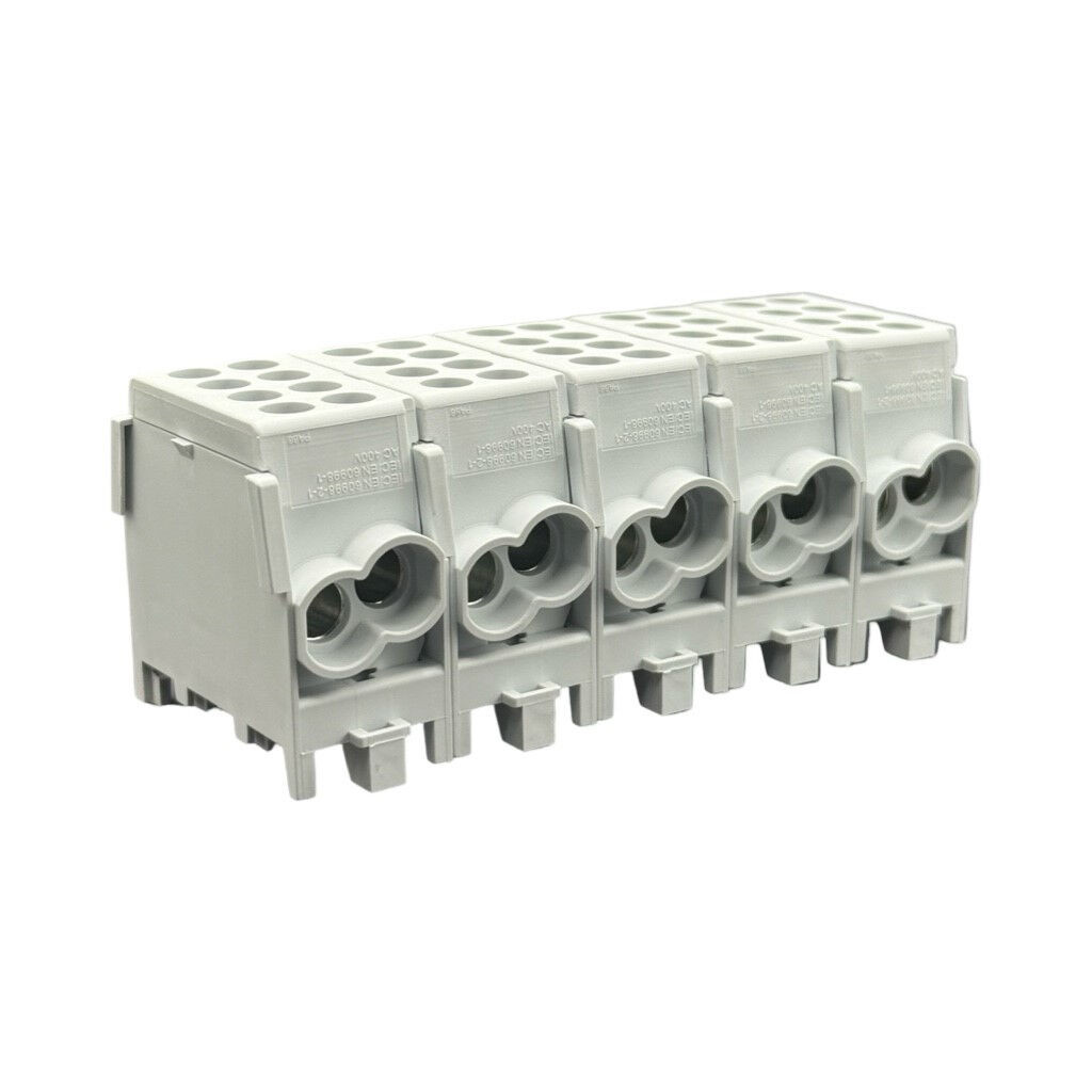 Schotman Elektro B.V. - SEP HDB-25/25.TTT-TT2 faseverdeelblok 5 polig