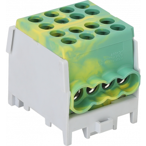 Schotman Elektro B.V. - SEP HDB-25/16 hoofdleidingaftakklem HLAK 1x25mm2-3x16mm2 geel/groen