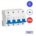 GACIA N8GH installatieautomaat 4 polig, karakteristiek C, 100A, 15kA