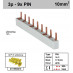 Schotman Elektro - SEP aansluitrail 3 fase PIN 3x3 aansluitingen 17.8mm