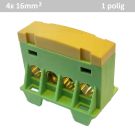 SEP AST16 aansluitverdeelblok 4x16mm2 (geel/groen)