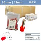SEP Adereindhuls 10mm2 ROOD (100stk)