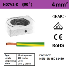 MONT.SNOER 90gr.C 4mm2 GEEL/GROEN (100m)