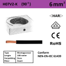 MONT.SNOER 90gr.C 6mm2 ZWART (100m)