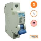 GACIA PB8H-1D02 inst. 1p D2 10kA