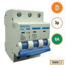 GACIA PB8H-3D06 inst. 3p D6 10kA