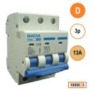 GACIA PB8H-3D13 inst. 3p D13 10kA