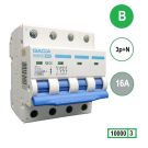 GACIA PB8H-3NB16 inst. 3p+n, curve B, 16A, 10kA