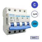 GACIA PB8H-3NC20 inst. 3p+n, curve C, 20A, 10kA