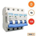 GACIA PB8H-3ND10 inst. 3p+n, curve D, 10A, 10kA