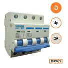GACIA PB8H-4D03 inst. 4p D3 10kA