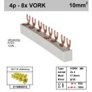 SEP F04008G06 Kam 4f VORK 8p 17,8mm M6