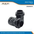 SEP M20x1,5 snelconnector flexibele buis zwart (mt.18,5)