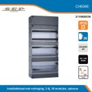 SEP CHB36E groepencabinet 36MU met buisverhoging