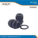 SEP M25x1,5 kabelwartel zwart (mt.12-15)