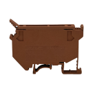 SEP SRK-5 zekering klem 0.2 - 4mm2 bruin