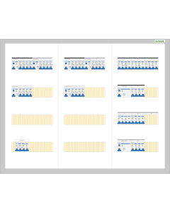 GACIA PRO 125A - 6xALS + 24xINS-1N - 2xALS + 7xINS-3N (h=650, b=800,d=160mm)