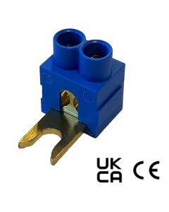 SEP FT2-25-FB aansluitklem, blauw, VORK 2x25mm2