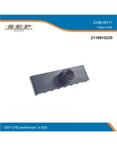SEP CHB-W11 - inzetstuk met 1 wartel