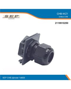 SEP CHB-WZ1 - zijinvoerstuk - 1x wartel M20
