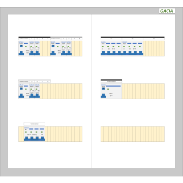 GACIA PRO 63A - 3xALS + 6xINS-1N - 1xALS + 2xINS-3N (h=500, b=550,d=160mm)
