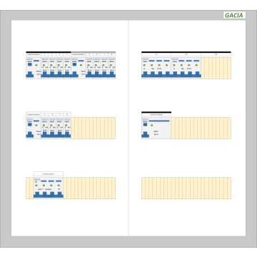 GACIA PRO 100A - 3xALS + 12xINS-1N - 1xALS + 2xINS-3N (h=500, b=550,d=160mm)