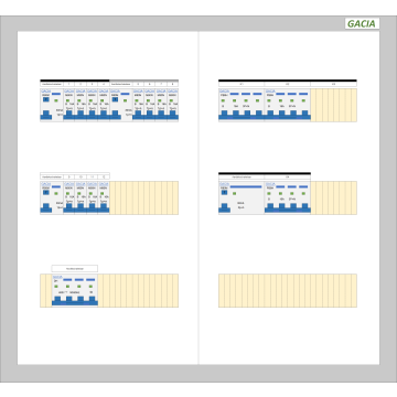GACIA PRO 100A - 3xALS + 12xINS-1N - 1xALS + 3xINS-3N (h=500, b=550,d=160mm)