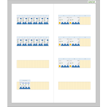 GACIA PRO 80A - 12xALA-1N - 6xALA-3N (h=650, b=550, d=160mm)