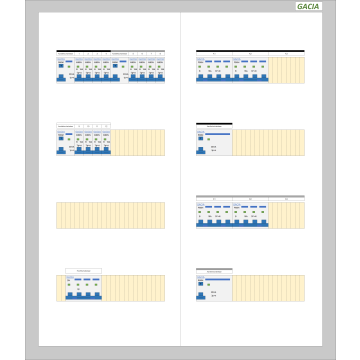 GACIA PRO 100A - 3xALS + 12xINS-1N - 2xALS + 4xINS-3N (h=650, b=550,d=160mm)
