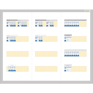 GACIA PRO 125A - 6xALS + 15xINS-1N - 2xALS + 4xINS-3N (h=650, b=800,d=160mm)