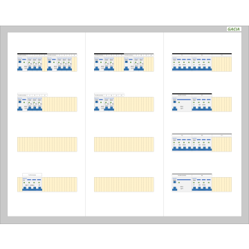 GACIA PRO 40A - 6xALS + 15xINS-1N - 2xALS + 6xINS-3N (h=650, b=800,d=160mm)