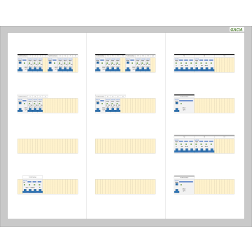 GACIA PRO 40A - 6xALS + 18xINS-1N - 2xALS + 4xINS-3N (h=650, b=800,d=160mm)