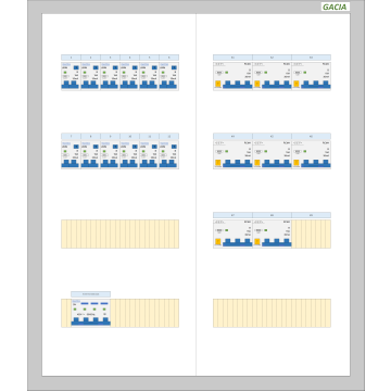 GACIA PRO 40A - 12xALA-1N - 8xALA-3N (h=650, b=550, d=160mm)