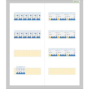 GACIA PRO 125A - 12xALA-1N - 9xALA-3N (h=650, b=550, d=160mm)