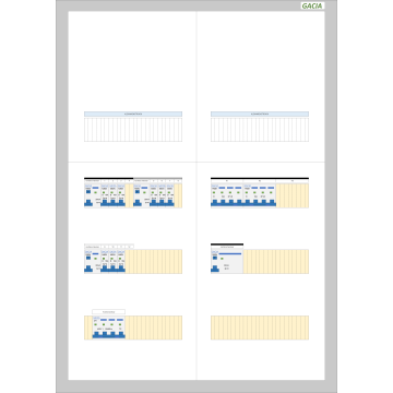 GACIA PRO-K 80A - 3xALS + 9xINS-1N - 1xALS + 2xINS-3N (h=800, b=550, d=160mm)