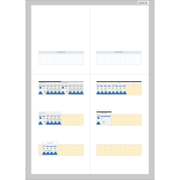 GACIA PRO-K 100A - 3xALS + 12xINS-1N - 1xALS + 2xINS-3N (h=800, b=550, d=160mm)