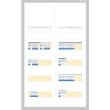 GACIA PRO-K 40A - 3xALS + 9xINS-1N - 2xALS + 4xINS-3N (h=950, b=550, d=160mm)