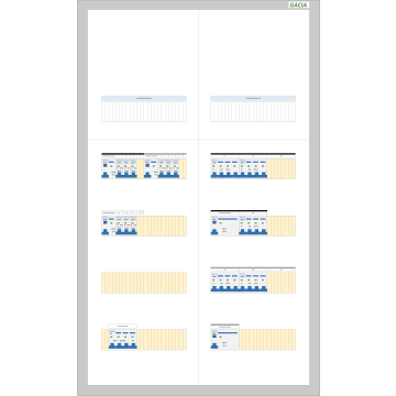 GACIA PRO-K 100A - 3xALS + 9xINS-1N - 2xALS + 5xINS-3N (h=950, b=550, d=160mm)