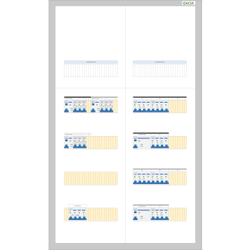 GACIA PRO-K 80A - 3xALS + 9xINS-1N - 2xALS + 6xINS-3N (h=950, b=550, d=160mm)