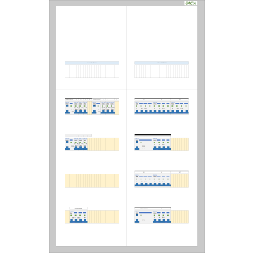 GACIA PRO-K 80A - 3xALS + 9xINS-1N - 2xALS + 7xINS-3N (h=950, b=550, d=160mm)
